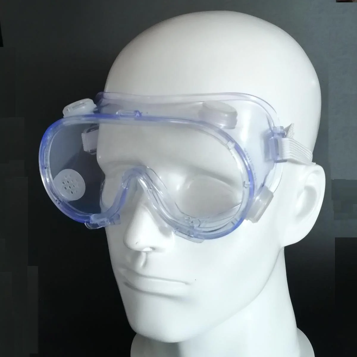 
EN166 ANSI Z87.1 D3 on sale splash fog proof clear indirect venting safety glasses goggles for doctor 