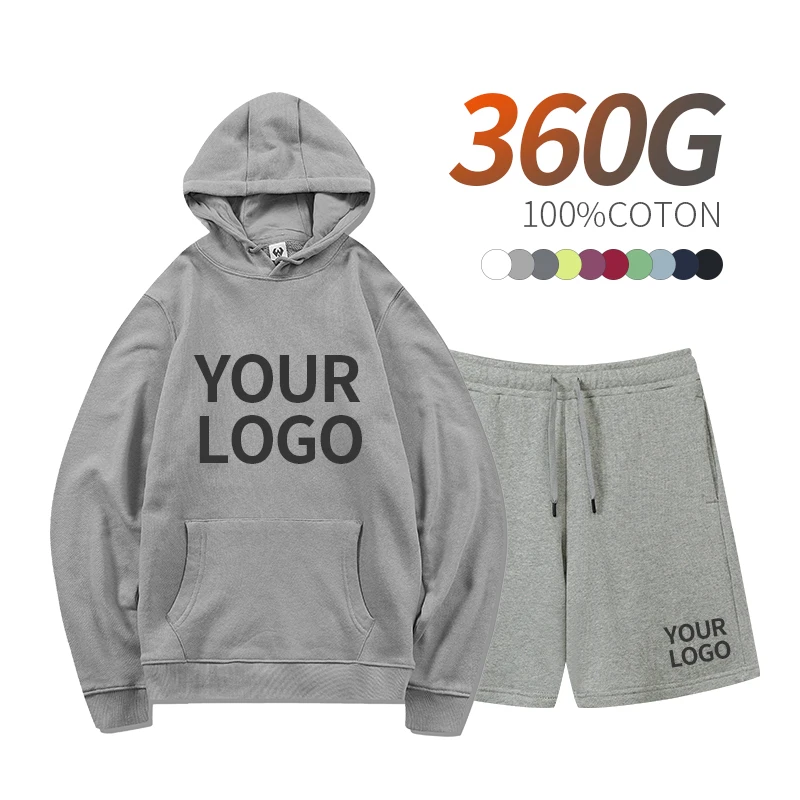 

Blank Cotton High Quality Unisex Plain Men's Set Custom Hoodies, Customized color
