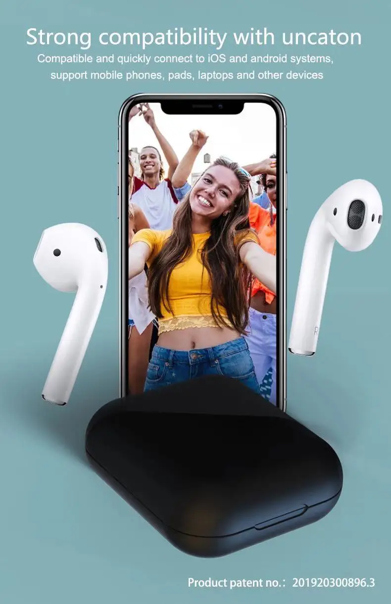 R300 V5.0 TWS Ture Wireless Earbuds In Ear Earphones Touch Control Stereo Headphones High Quality Experience - ANKUX.COM