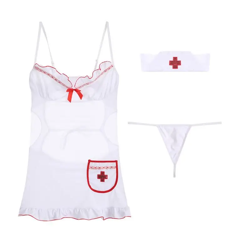 

2021 Uniform Temptation Nurse Costume Erotic Uniform Suit Sexy Female Lingerie