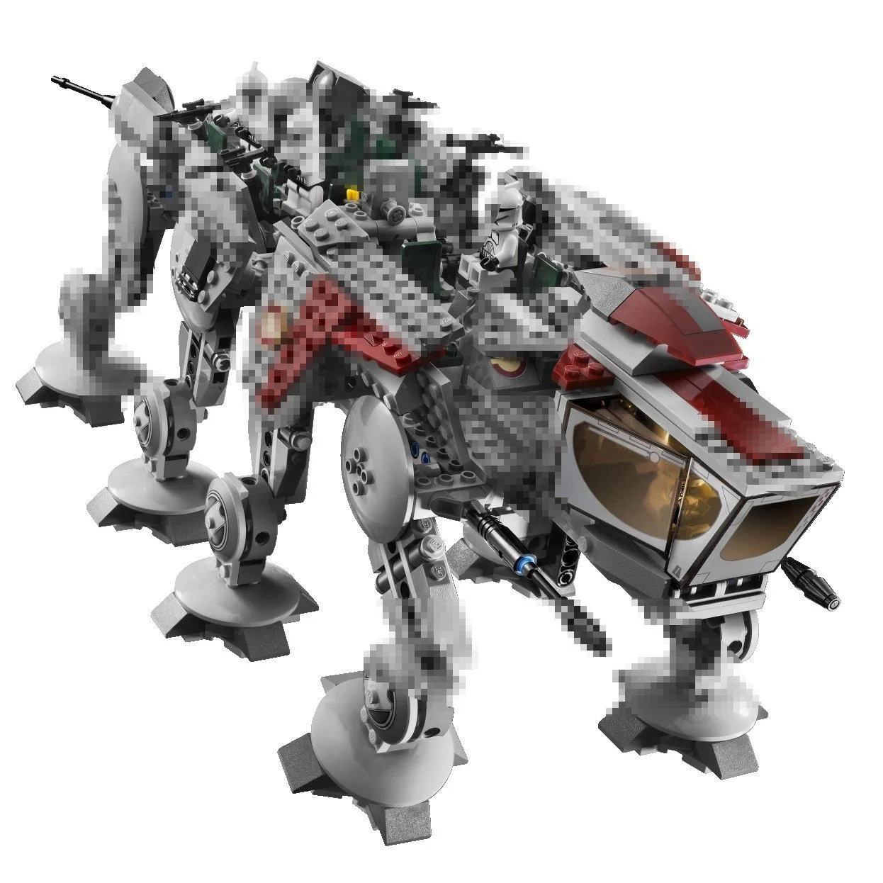 

19014 Republic Dropship with AT-OT Walker Toy bricks Star Plan building block for kids gift 1808 pcs Model kits compatible 10195