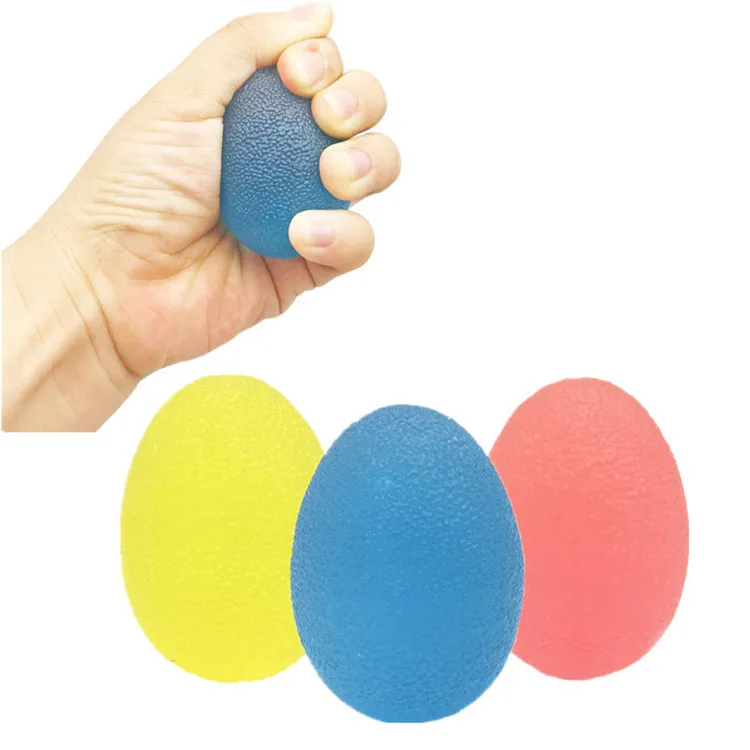 

Egg Shape Fitness Ball TPE Hand Trainer Ball Silicone Hand Finger Exercises