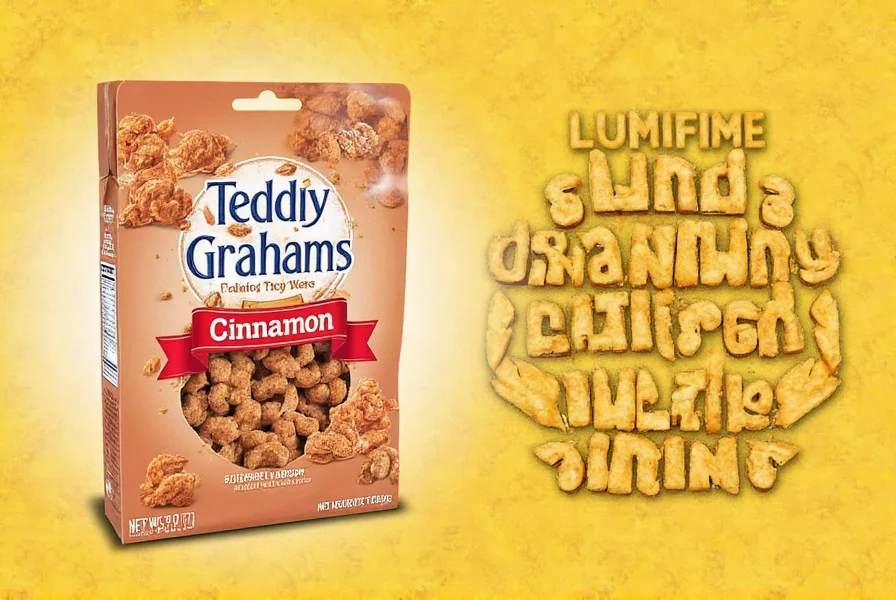 Children's hands holding cinnamon teddy grahams next to a glass of milk, with natural lighting and focus on texture