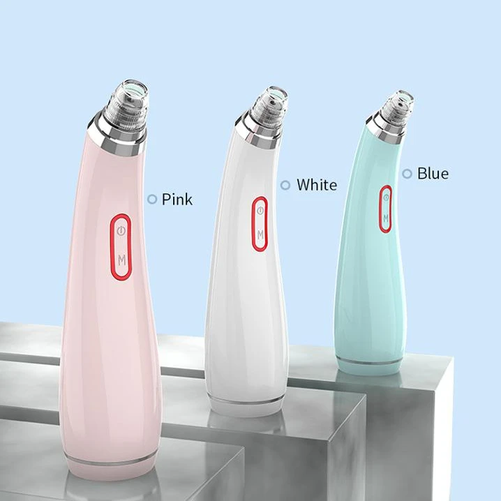 

2020 New 4 in 1 Private Label Amazon Hot Sell Portable Electric Facial Suction Skin Pore Cleaner Blackhead Remover Vacuum