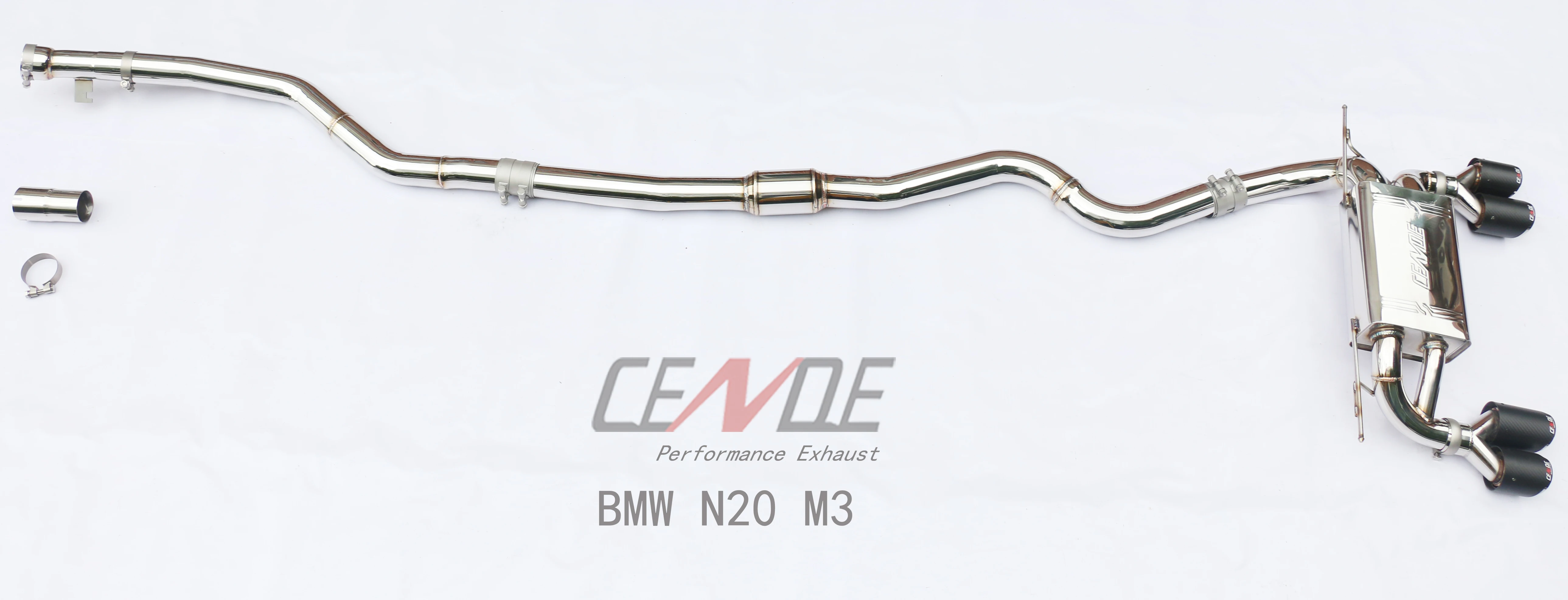Newest Electric Exhaust Valve Car System Carbon Fiber Catback For Bmw
