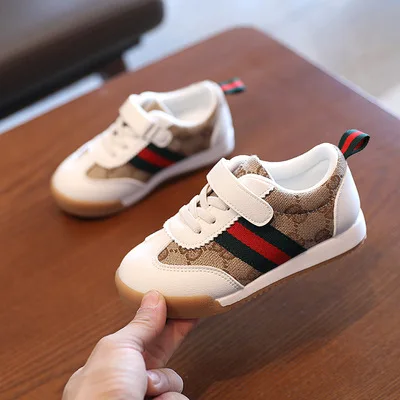 

Hylobati OEM kinderschuhe fashion comfortable casual breathable cheap child boys girls children shoes, Black / beige/ ivory