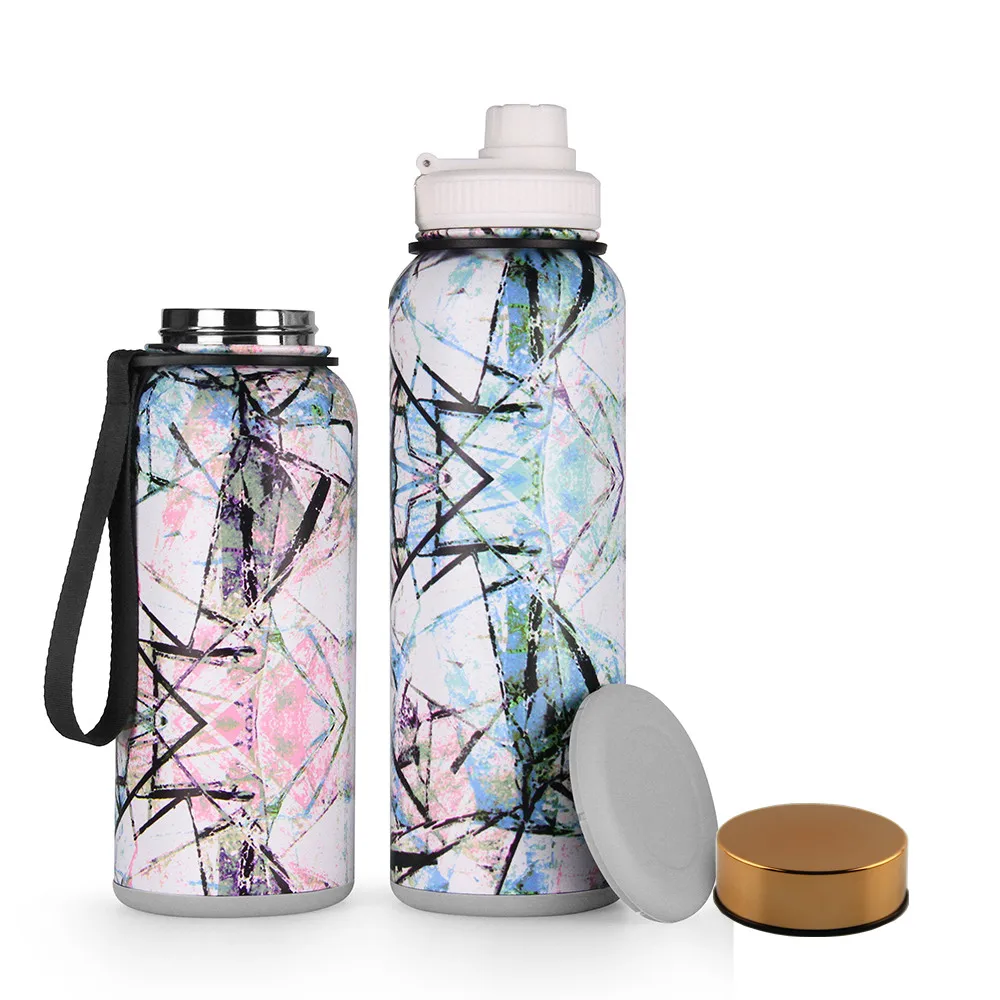 

Portable detachable Silicone rubber bottom stainless steel water bottle, Silver/gold/black/pink/customized