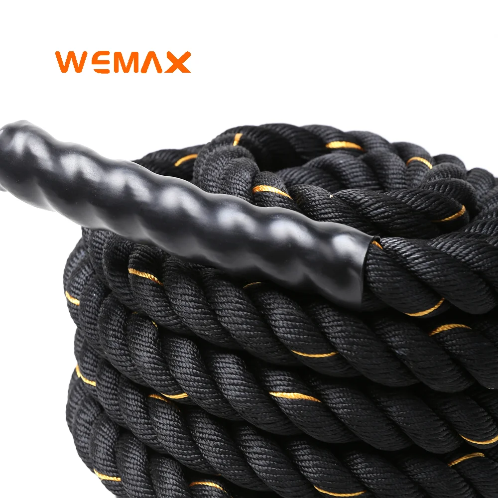 

WEMAX 38mm * 9m battle rope for Training battling ropes for gym and exercise Polyester Fitness Battle Rope