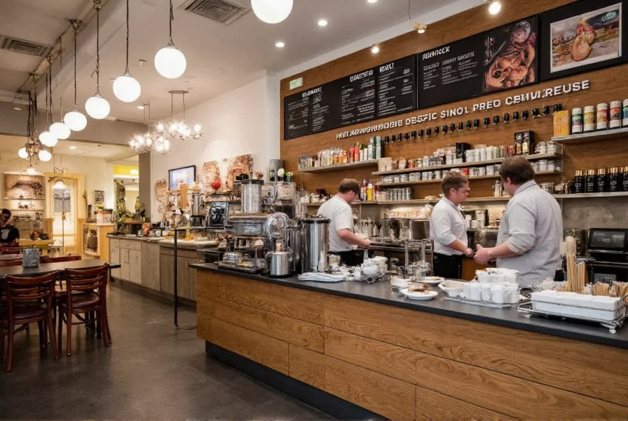 Coffee beans and fresh ginger displayed at ginger house coffee shop