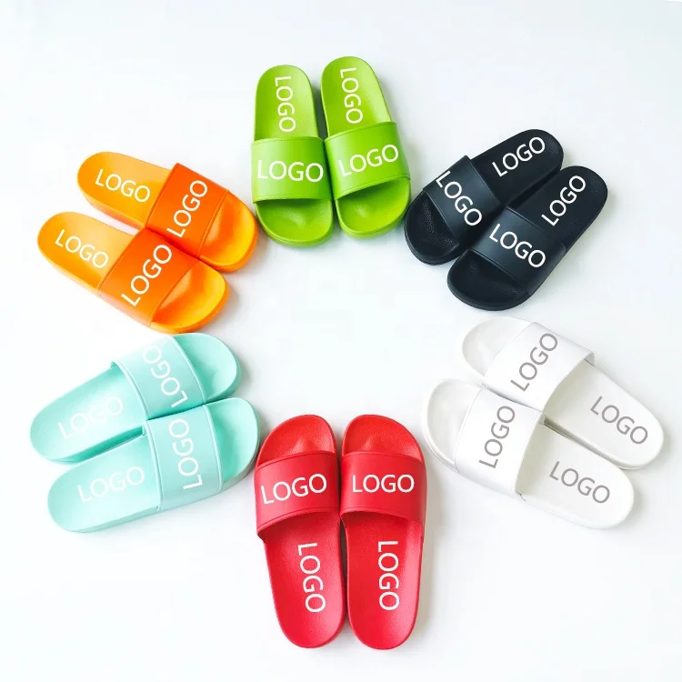 

Multiple Colour Hot Selling Custom Wholesale Print Sublimated Custom logo Slides Embossed Custom Pattern Slides With Logo