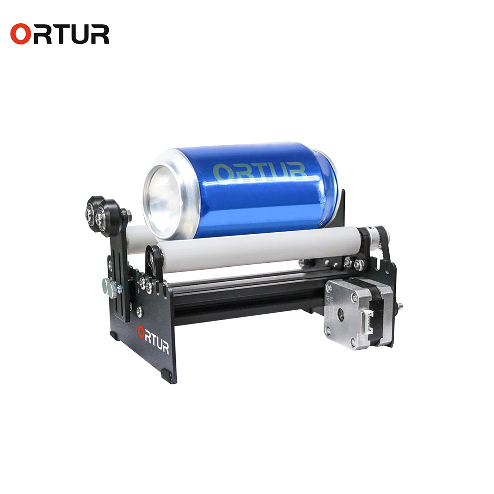 

Hot Selling ORTUR 3D Printer Y-axis Rotary Roller Ortur-YRR 2.0 Laser Engraver Part to Engrave on Cans Eggs Cylinders