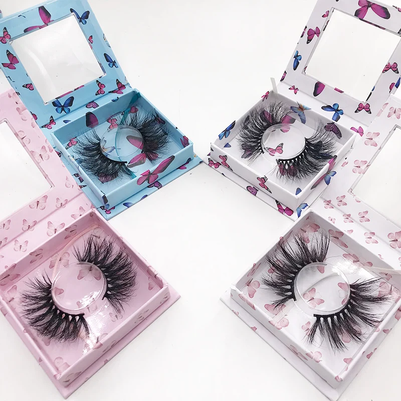 

Magnetic Lashes Package 3D Mink Eyelashes Vendor Butterfly Case Pretty New Trend Lashes Package