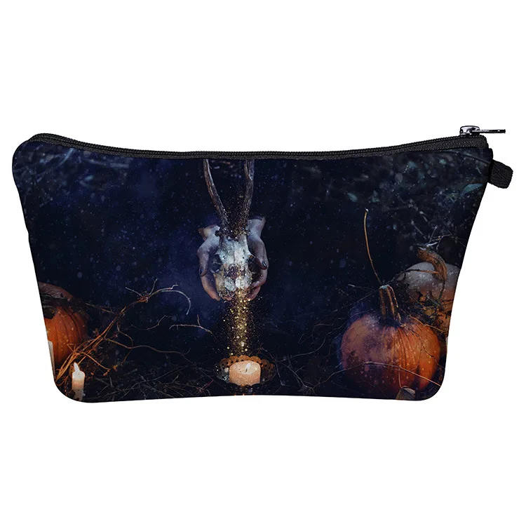 

New Arrival Halloween Makeup Bag Halloween Pouches Halloween Clutch Bags, 8 colors