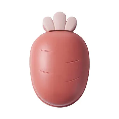 

Cute Carrot Soap Dish With Lid Travel Soap Dish Plastic Toilet Soap Dish