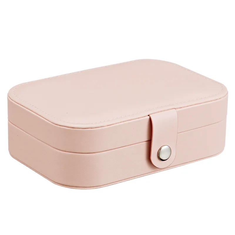 

New arrival chain decorative box genuine leather case organizer jewelry cases for lady