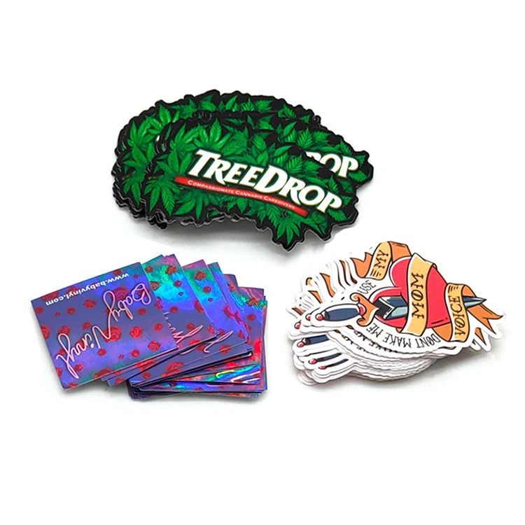 
Custom Waterproof Die Cut Vinyl Stickers , PVC Vinyl Sticker Label Printing 