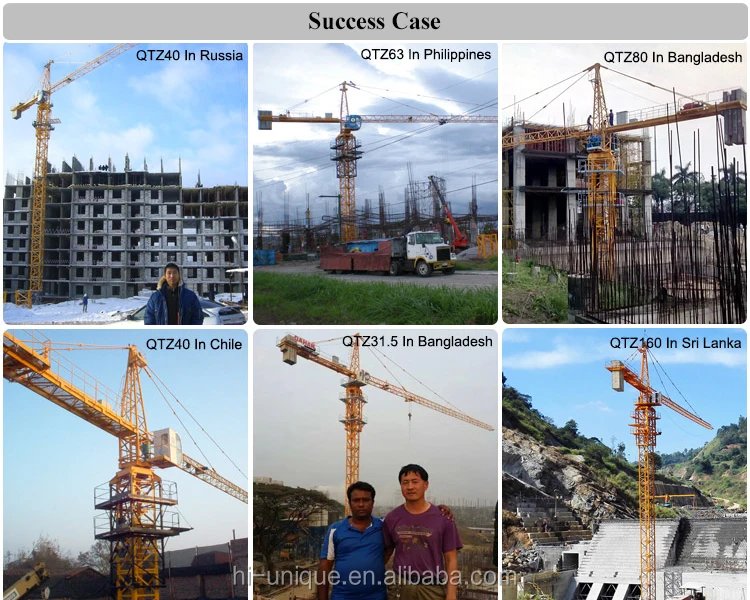 large construction tower crane