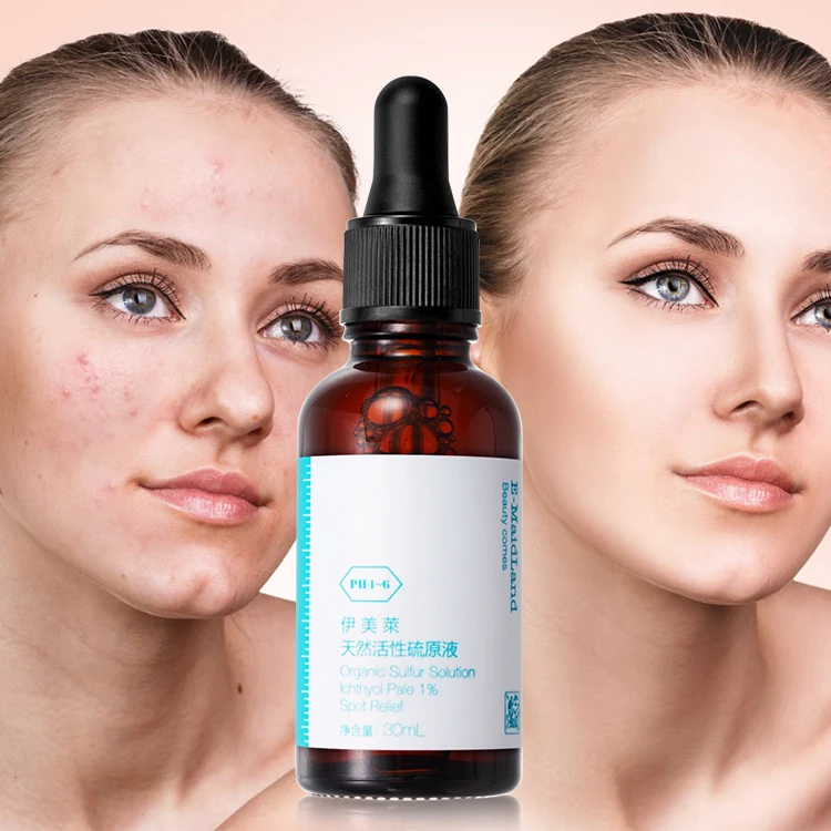 

Private Label Skin Care active sulfur acne treatment Hyaluronic Acid Whitening Serum Essence Liquid Hydrating