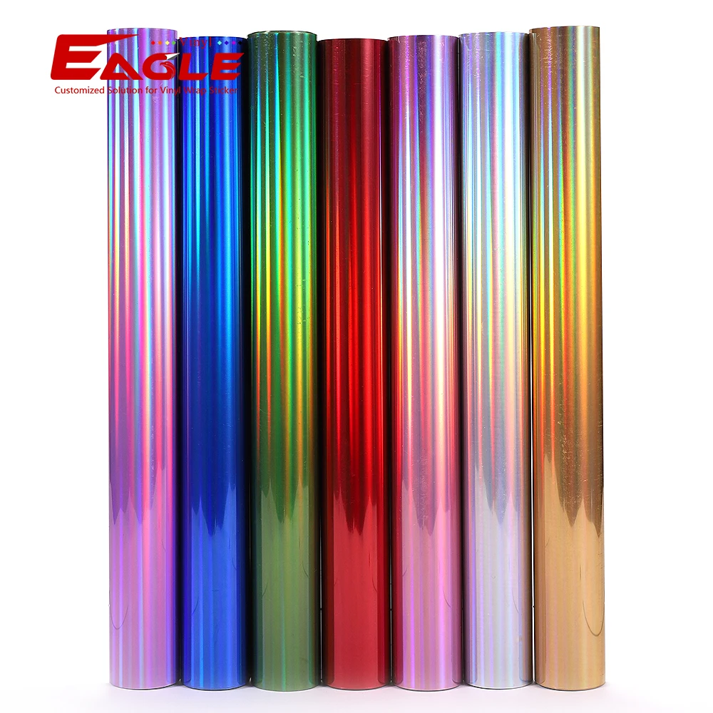 

Eagle htv suppliers hologram vinil laser film Holographic Soft Metallic heat transfer vinyl design vinilo for t shirts