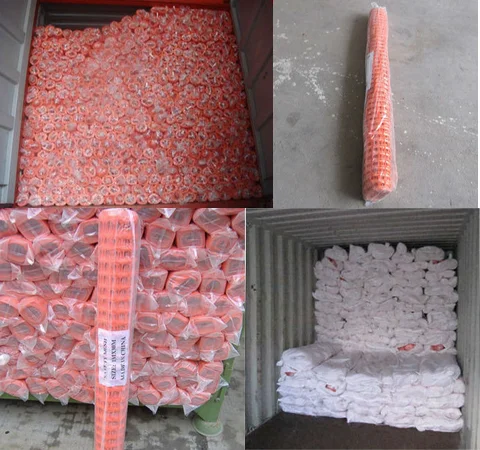 used by agriculture HDPE orange plastic safety fence