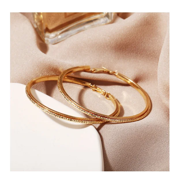 

2021 Making Costume Big Heart Earrings DIY Earring Materials Freshwater Pearl Hoop Earrings