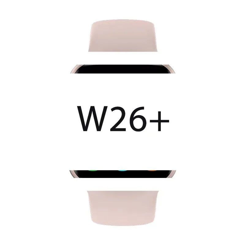 

Hot new Fitness waterproof W26+ series6 smart watch 2021 BT calling sport smartwatch W26+ watch 1.75inch colorful