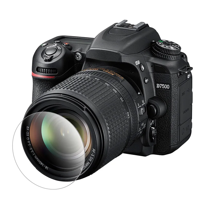 New Arrival Digital Camera Accessories Lens and LCD Screen Tempered Glass Screen Protectors Film for Nikon D7000