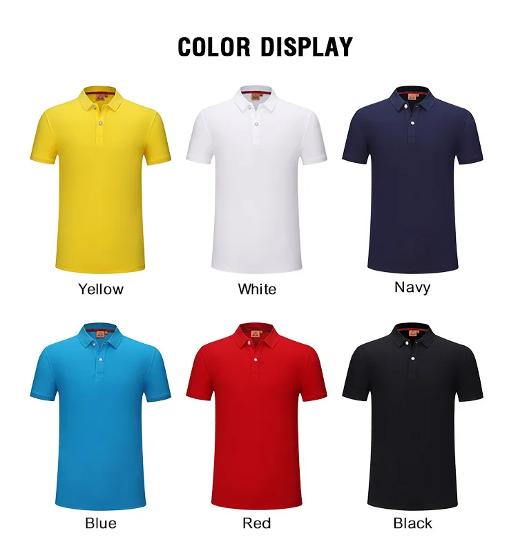 100 % cotton 240gsm unisex customize logo uniforms brand polo for men