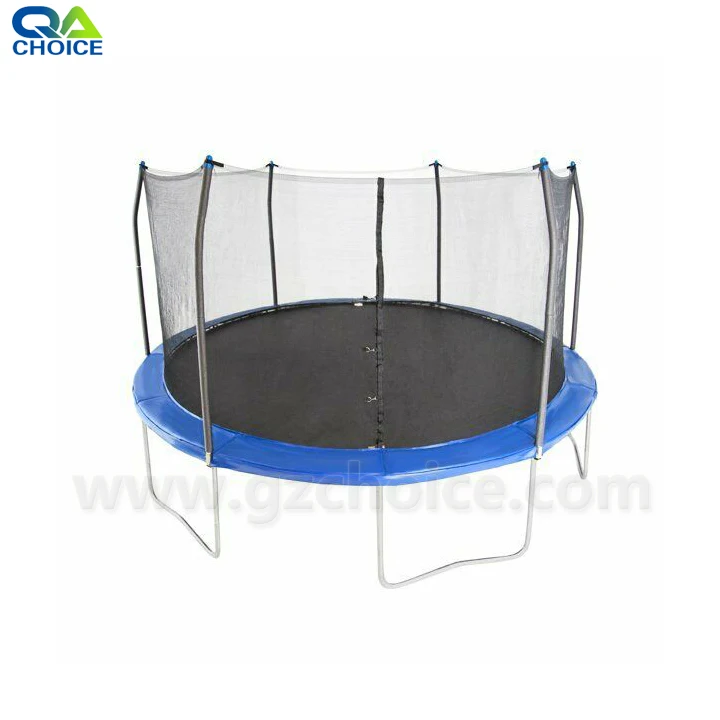 

Manufacturer Child Trampolines For Adults Enclosures Round 10ft Trampoline Outdoor With Safety Net, As the picture/customized color