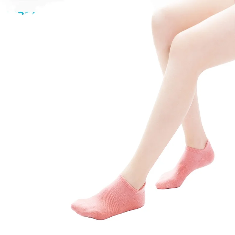 

Stock Lady Low Cut Sock-prime Cotton with Embroidery-single Pack Plain Dyed