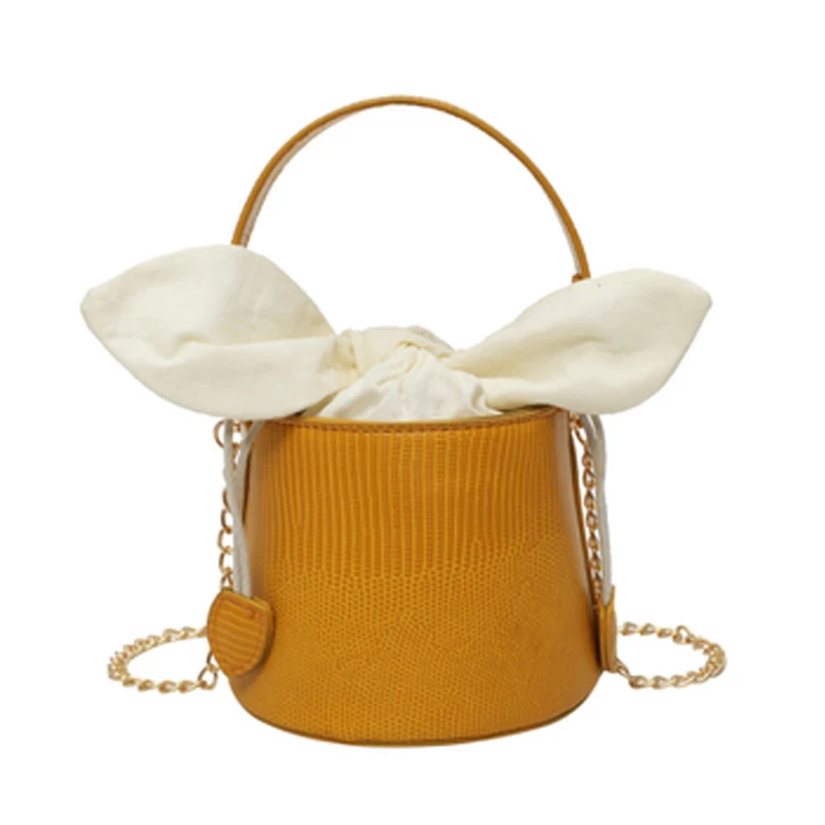 

Women crocodile barrel bag leather bucket bags cute mini handbags for girls, 5 colors for choose/customizable