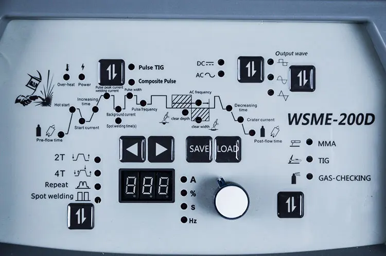 Wsme 200 lcd ac dc pulse