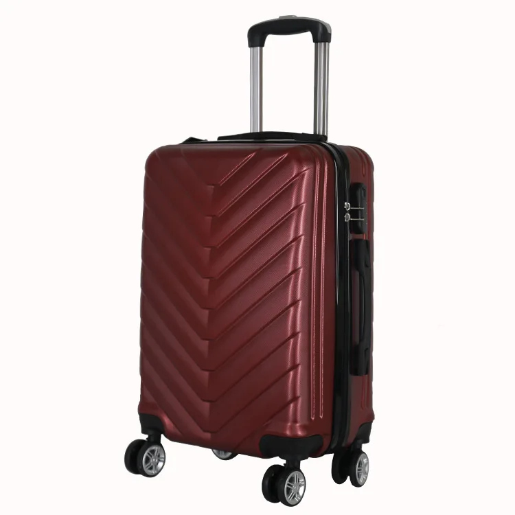 
2020 latest feather trolley suitcase set 20 24 28 Inch Hard shell Travel Luggage Set luggage trolley bag 