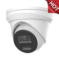 5MP POE IP Camera Outdoor Turret Smart IR&Color Dual-Light Human/Vehicle Detection Built in mic All-metal H.265+ WDR CCTV camera