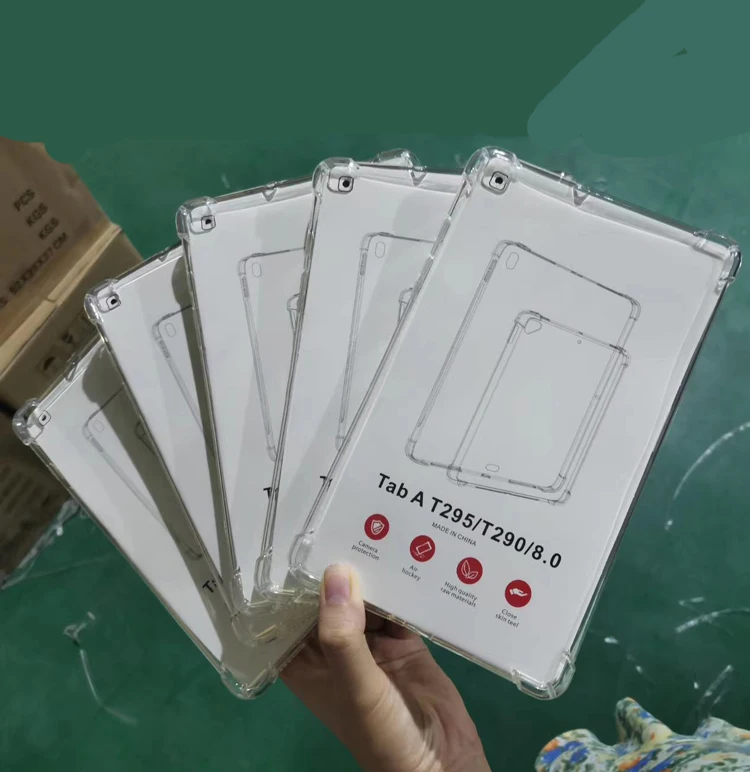 

New Manufacturer Airbag Design Shockproof Soft TPU Clear Transparent Tablet Back Cover Case For Huawei MediaPad T5 10.1 Inch