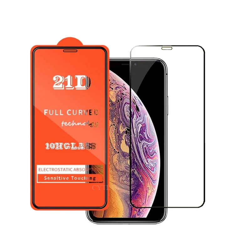 

21D full glue tempered glass for iPhone 11/iPhone 11 pro/iphone 11 pro max full screen glass screen protector anti explosion