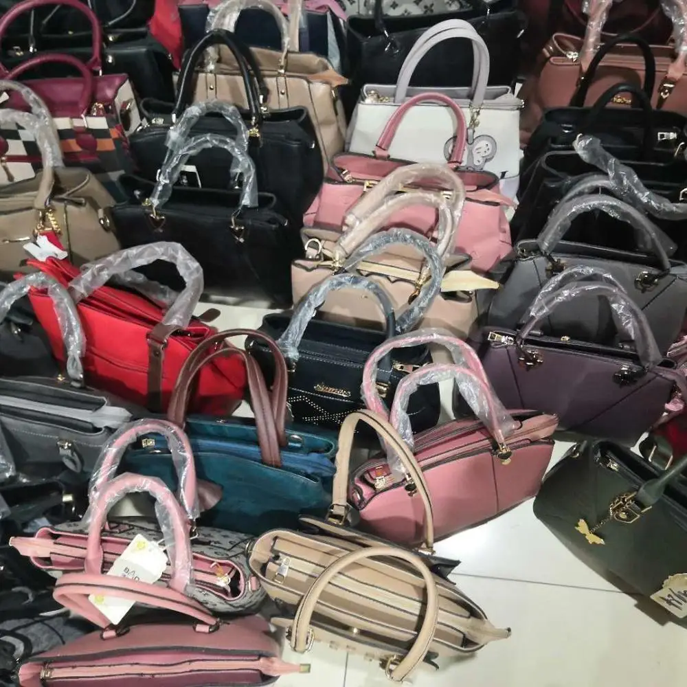 

Mix style large capacity women bags ladies handbags stock, Mix color