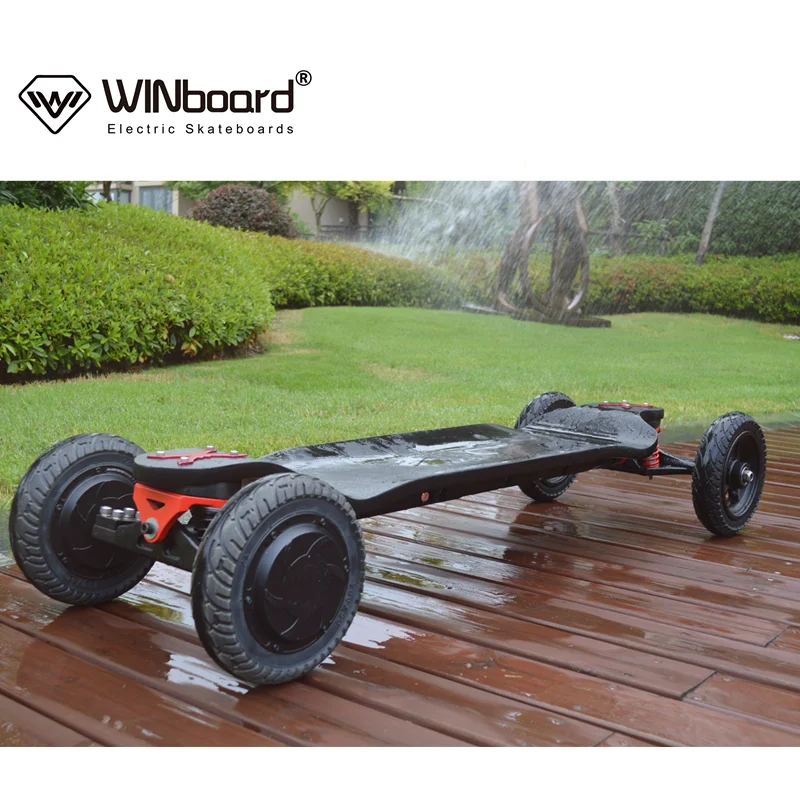 

WINboard New 16inch AT Boards Spring Trucks Big Torque Powerful Hub Motor 504WH Battery Off Road Electric Skateboard