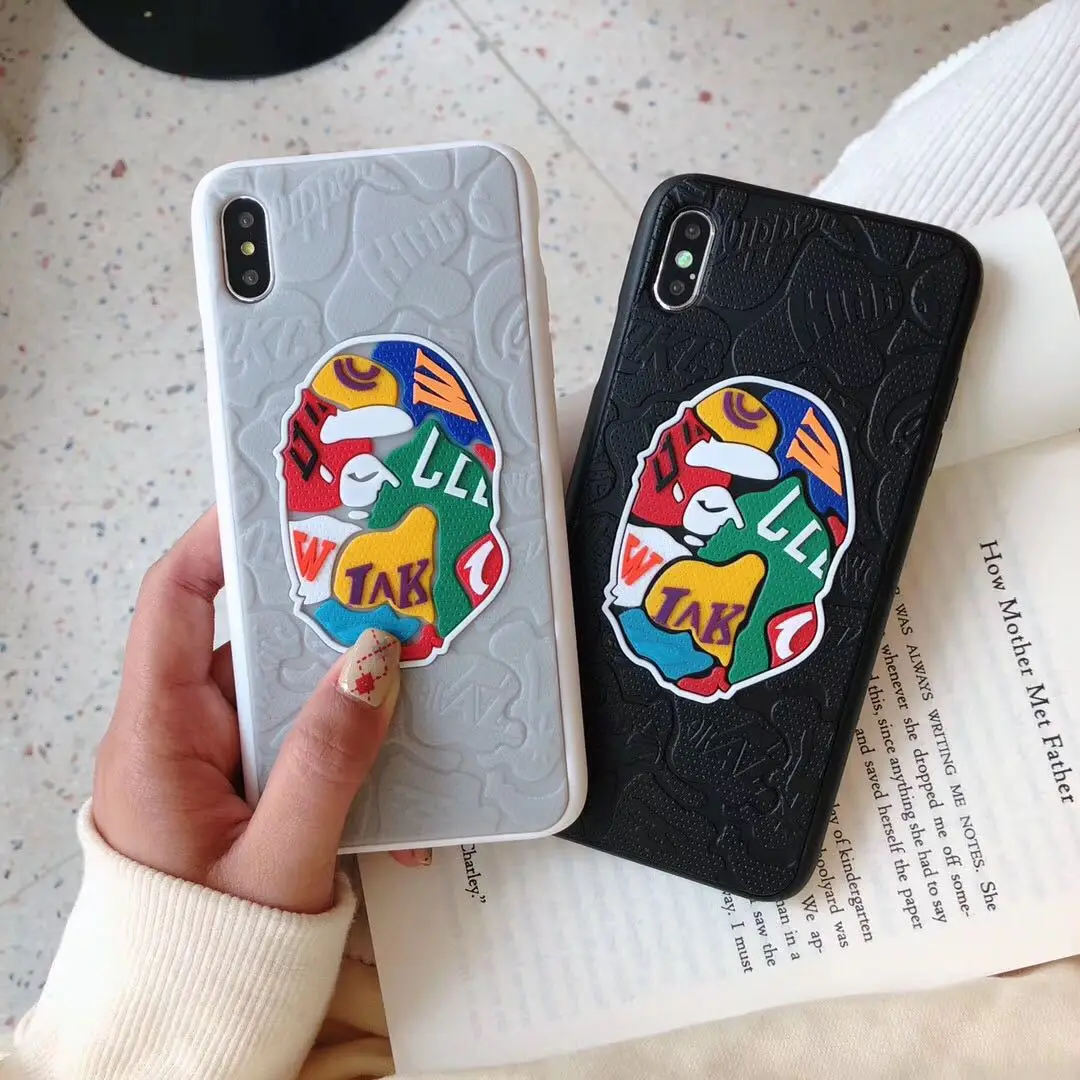

Phone accesories case square phone cases For IPhone 6 7 8plus XR XS mobile phone case