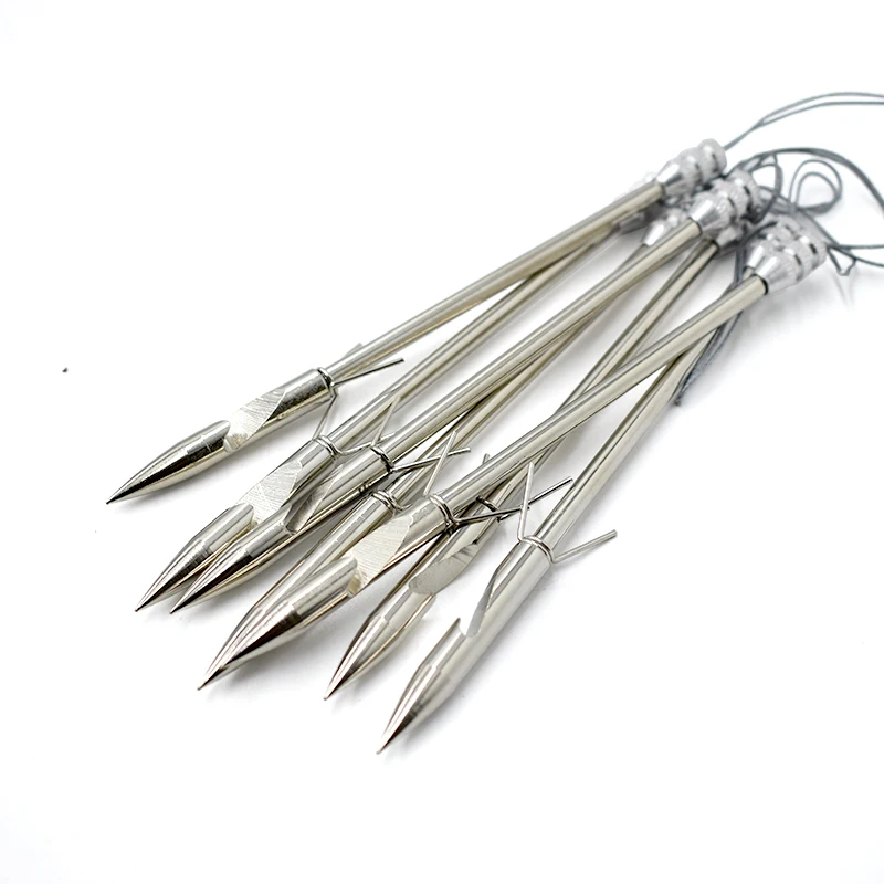 

Stainless Steel Shooting Fish Darts Slingshot Darts Thin Head Arrow Hunting Fish Tool