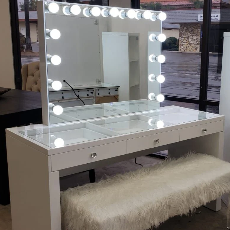 hollywood vanity mirror with bluetooth