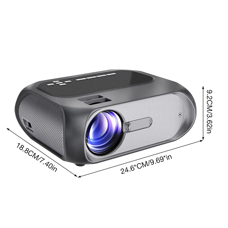 

T7 Wifi Smart Same Screen 5000 Lumens Home Theather Multi Function Portable Hd Video Play Projector