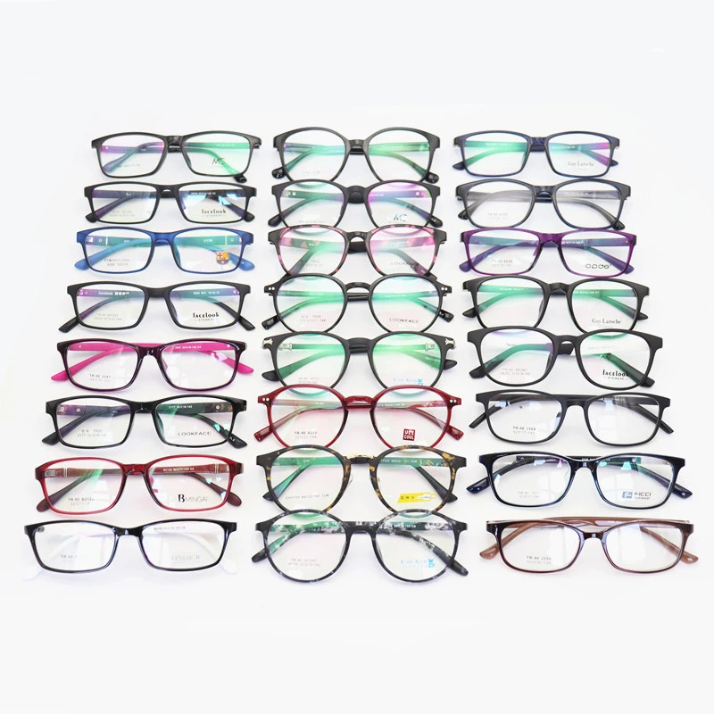 

2021 Wholesale Promotional factory price Cheap Glasses Mens TR90 Eyeglasses Frames Spectacle Small Squared Optical Frames 2021, Custom colors