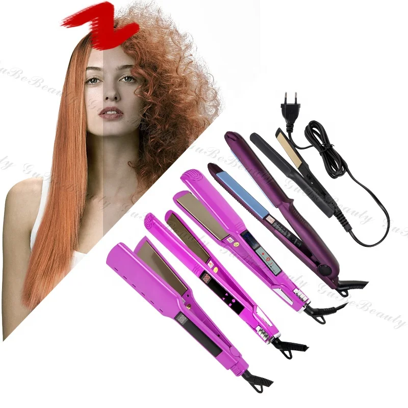 

Gubebeauty wireless flat iron hair curler straightener wand electric flat iron hair straightener for curler with FCC&CE