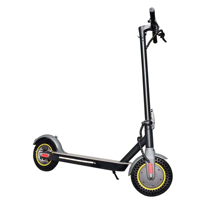 

kick scooter 10 inch off road With LED front rear light electric kick scooter for adults