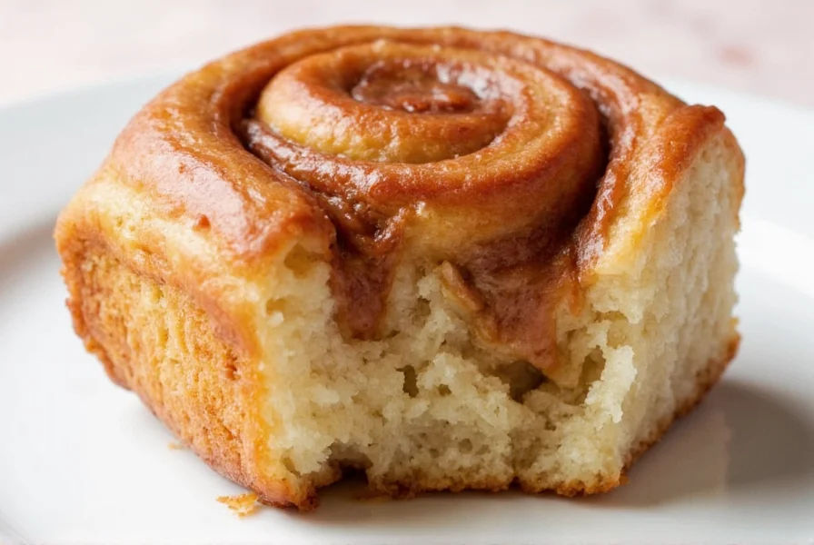 Perfectly baked ooey gooey cinnamon rolls with molten center