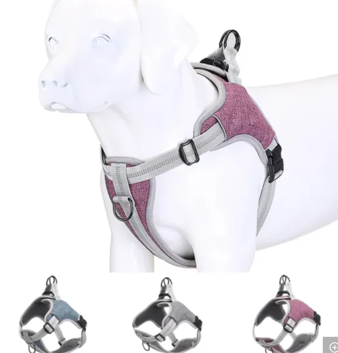 

J-2 Designers Reflective reversible custom dog harness