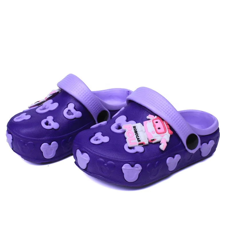 

551 drop shipping New Outdoor Summer Children EVA Garden Kids Clogs Customized Durable Clogs Shoes Sandals Slippers Kids, Pink&white/black&red/grey&green/plum