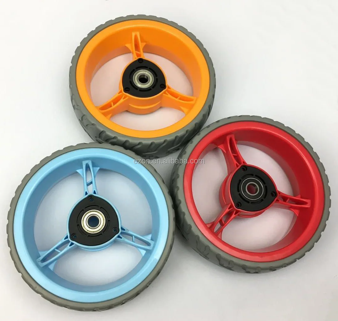 Golf Trolley Cart Eva Foam Wheel/high Quality Plastic Eva Foam Wheels