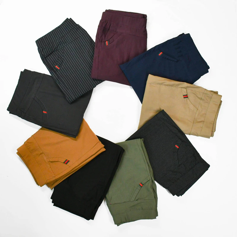 

Fall Trendy Spring Wholesale Polyester Spandex Stretch Straight Long Pants For Women 2022 Casual Black Ladies Trousers, Accept custom color